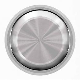 Изображение продукта Лицевая панель ABB Sky Moon выключателя одноклавишного хром 