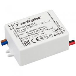 Изображение продукта Драйвер Arlight  ARJ-KE30300-PFC-Triac-A 19-30V 9W IP44 0,3A 