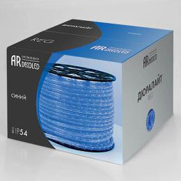 Дюралайт с эффектом мерцания Arlight 1.6W/m 36LED/m синий 100M ARD-REG-Flash Blue  - 2