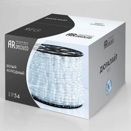 Дюралайт с эффектом мерцания Arlight 1.9W/m 36LED/m холодный белый 100M ARD-REG-Flash Cool  - 2