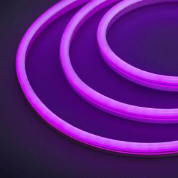 Гибкий неон Arlight 12W/m 100LED/m 2835SMD пурпурный 5M Galaxy-1608-5000CFS-2835-100 12V Purple  - 3