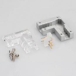 Коннектор L-образный Arlight ARL-Clear-Mini-90  - 4