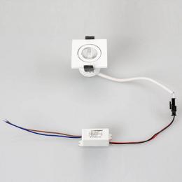 Мебельный светодиодный светильник Arlight LTM-S50x50WH 5W Warm White 25deg  - 4