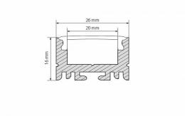 Профиль Arlight ARH-LINE-1726-2000 ANOD  - 2