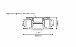 Профиль Arlight ARH-TRI-D-2000 ANOD  - 2