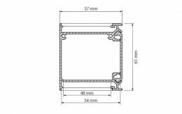 Профиль Arlight BOX57-DUAL-2000 ANOD  - 4