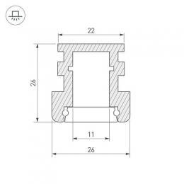 Профиль Arlight HR-F-2000  - 3