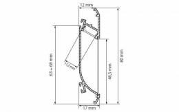 Профиль Arlight K-WALL-2000 ANOD  - 2