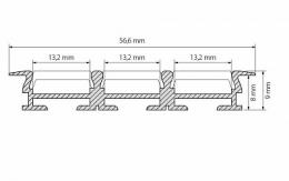 Профиль Arlight PHS-3X-F-2000 ANOD  - 5
