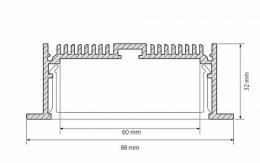 Профиль Arlight SL-LINIA88-F-2000 ANOD  - 3