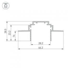 Профиль Arlight Tek-PLS-ZM-2000  - 2