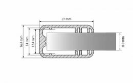 Профиль Arlight TOP-SHELF9-2000 ANOD (P12)  - 2
