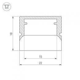 Профиль Arlight WPH-FLOOR22-2000  - 6