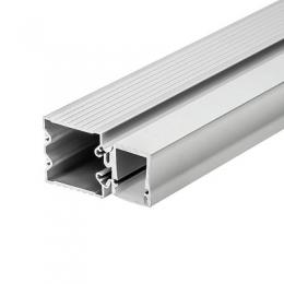 Изображение продукта Профиль с экраном Arlight ALU-BASE-WH28-2000 ANOD+FROST 