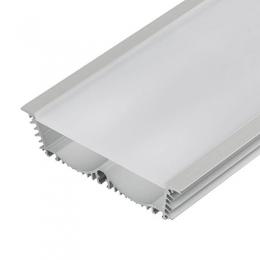 Изображение продукта Профиль с экраном Arlight ALU-POWER-RW116F-2000 ANOD+FROST 