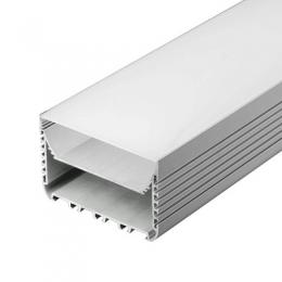 Изображение продукта Профиль с экраном Arlight ALU-POWER-W8070-2000 ANOD+FROST 