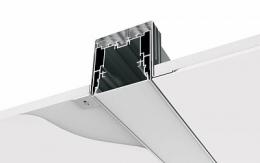 Профиль с экраном Arlight S2-LINE-10570-2500 ANOD+OPAL  - 2