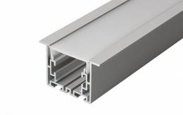 Профиль с экраном Arlight S2-LINIA55-F-2500 ANOD+OPAL  - 2