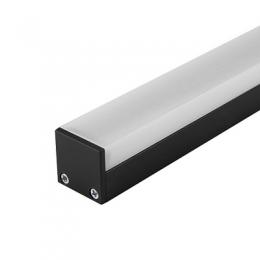 Профиль с экраном Arlight SL-LINE-2011M-2500 BLACK+OPAL SQUARE  - 2
