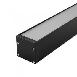 Профиль с экраном Arlight SL-LINE-3535-2500 BLACK+OPAL  - 2