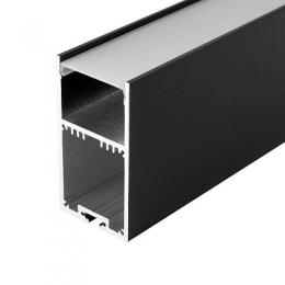Изображение продукта Профиль с экраном Arlight SL-LINE-3667-2500 BLACK+OPAL 