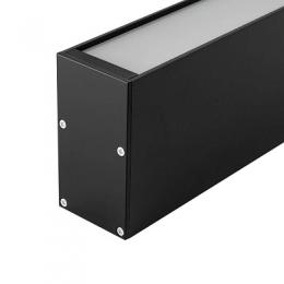 Профиль с экраном Arlight SL-LINE-3667-2500 BLACK+OPAL  - 3
