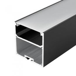 Изображение продукта Профиль с экраном Arlight SL-LINE-5050-2500 BLACK+OPAL 