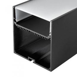 Изображение продукта Профиль с экраном Arlight SL-LINE-7477-2500 BLACK+OPAL 