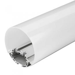 Изображение продукта Профиль с экраном Arlight SL-ROUND-D90-2500 ANOD+OPAL 