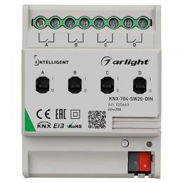 Изображение продукта Релейный модуль Arlight KNX-704-SW20-DIN 