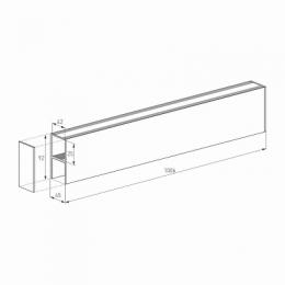 Шинопровод магнитный Arlight Mag-Track-4592-1000  - 2