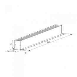 Шинопровод магнитный встраиваемый Arlight Mag-Track-4560-F-2040  - 3