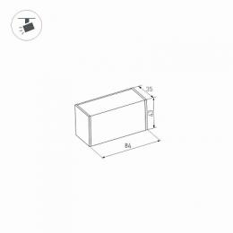 Трековый светодиодный светильник Arlight Mag-Laser-45-L84-3W Day4000  - 2