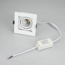 Встраиваемый светодиодный светильник Arlight CL-Kardan-S102x102-9W Warm  - 4