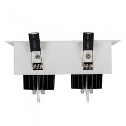 Встраиваемый светодиодный светильник Arlight CL-Kardan-S180x102-2x9W White  - 3