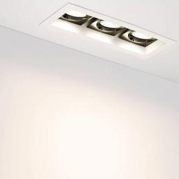 Встраиваемый светодиодный светильник Arlight CL-Kardan-S260x102-3x9W Warm  - 5