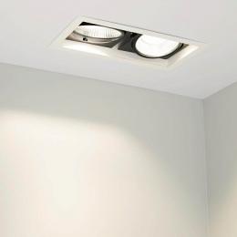 Встраиваемый светодиодный светильник Arlight CL-Kardan-S283x152-2x25W Warm3000  - 7