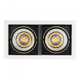Встраиваемый светодиодный светильник Arlight CL-Kardan-S283x152-2x25W White6000  - 3