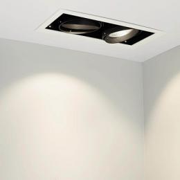 Встраиваемый светодиодный светильник Arlight CL-Kardan-S375x190-2x25W White6000  - 6