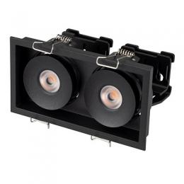 Изображение продукта Встраиваемый светодиодный светильник Arlight CL-Simple-S148x80-2x9W Warm3000 