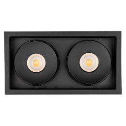 Встраиваемый светодиодный светильник Arlight CL-Simple-S148x80-2x9W Warm3000  - 2