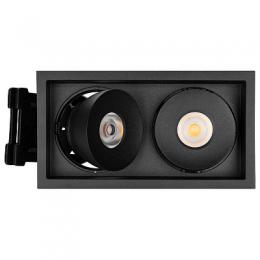 Встраиваемый светодиодный светильник Arlight CL-Simple-S148x80-2x9W Warm3000  - 4