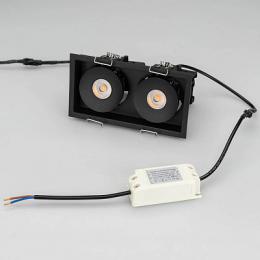 Встраиваемый светодиодный светильник Arlight CL-Simple-S148x80-2x9W Warm3000  - 5