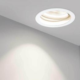 Встраиваемый светодиодный светильник Arlight LTD-140WH 25W Day White 60deg  - 2