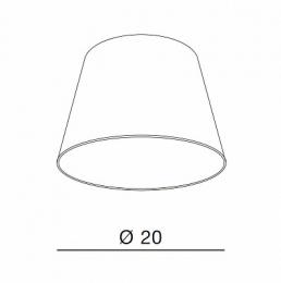 Абажур Azzardo Shade ZF 20  - 2