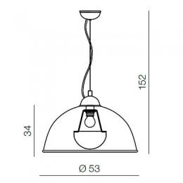 Подвесная люстра Azzardo Toma  - 3
