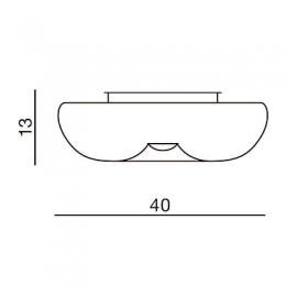 Потолочная люстра Azzardo Scale B  - 2