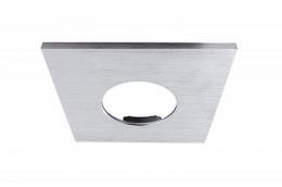 Изображение продукта Рамка Deko-Light Cover silver brushed square for COB 68 IP65 + Mizar II 