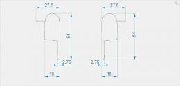 Изображение продукта Заглушка Deko-Light End Cap R-EL-03-10 Set 2 pcs 
