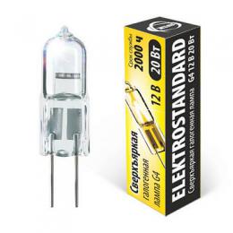 Изображение продукта Лампа галогенная Elektrostandard G4 20W прозрачная 